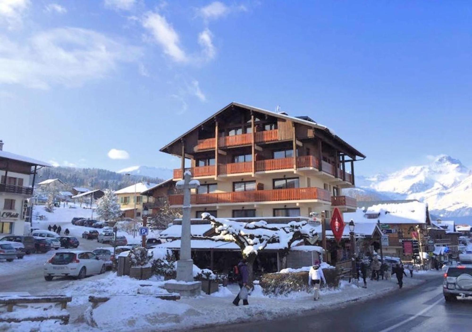 Aparthotel Les Aiguilles De Warens Combloux Exteriér fotografie