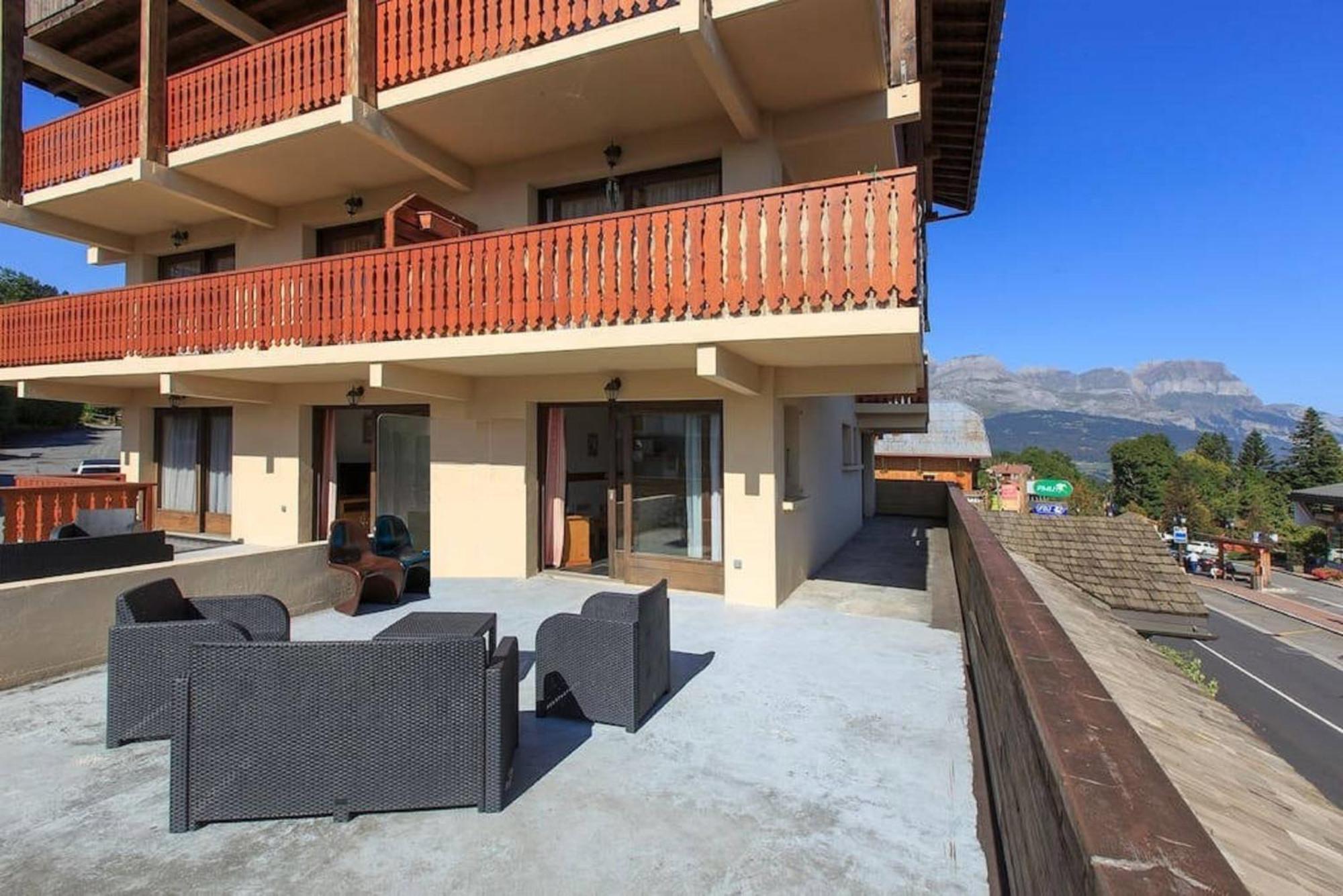 Aparthotel Les Aiguilles De Warens Combloux Exteriér fotografie