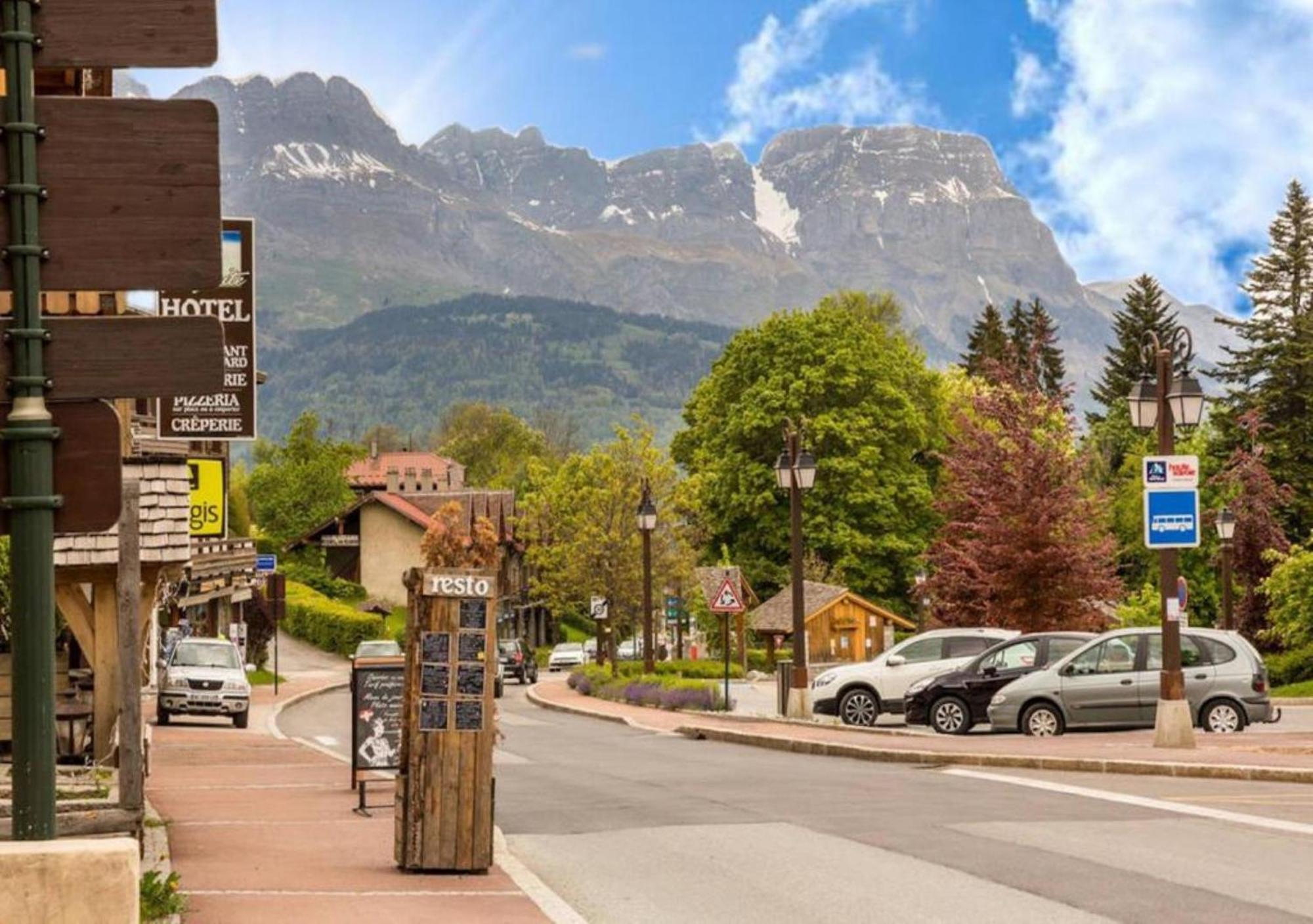 Aparthotel Les Aiguilles De Warens Combloux Exteriér fotografie