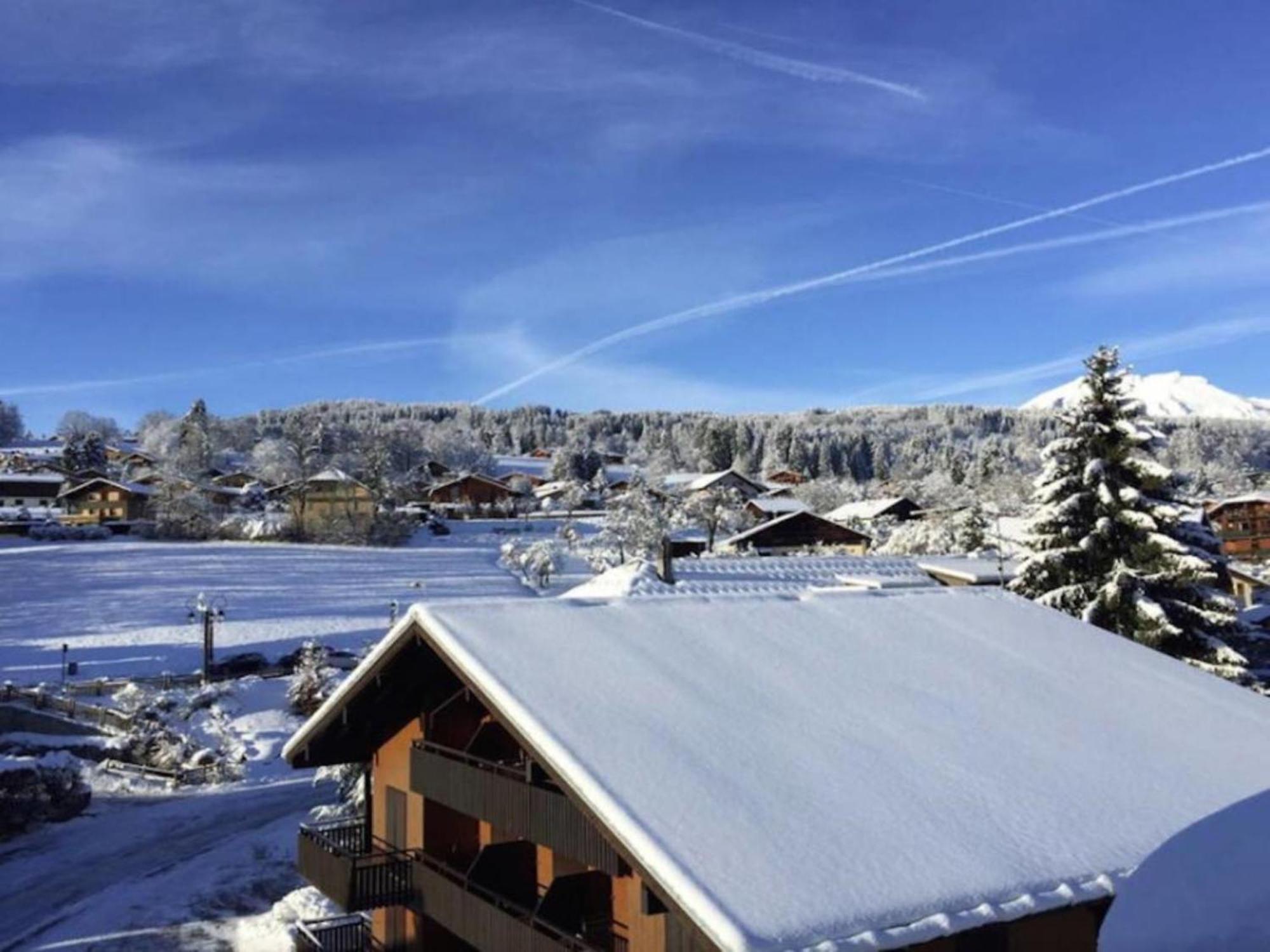 Aparthotel Les Aiguilles De Warens Combloux Exteriér fotografie