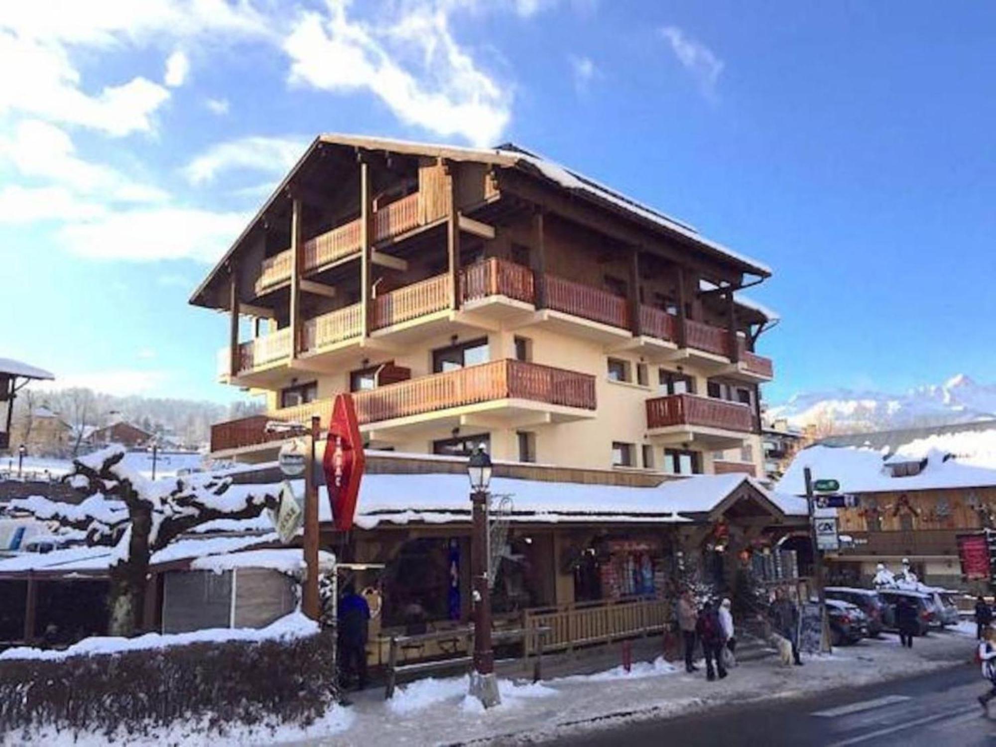 Aparthotel Les Aiguilles De Warens Combloux Exteriér fotografie